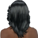 Short Hair Curly Black Wig With Ladies Synthetic Hair Wig Girl Natural Heat Y9X2