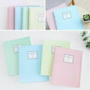 A4 Display Book Folder,Paper Storage Folder Plastic 20 Pockets(Blue) C7B8