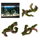 2x Plants Driftwood Natural Wood Trunk Fish Tank Aquarium Micro Landscape