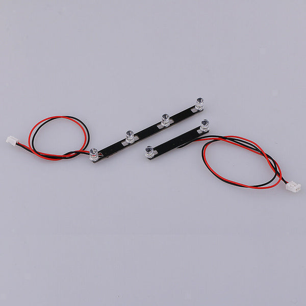 FY-03 RC Crawler Roof and Front LED Light Bar Upgrade Accessories Pack of 2