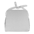 Toddler Chair Stars Cushion Highchair Booster Seat Pad Cover Gray Stars