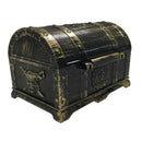Pirate Treasure Chest 14x11x10cm  Plastic Storage Decorative Keepsake Box for
