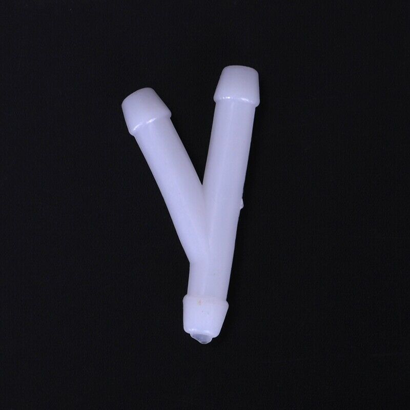 50Pcs Car Garden Home 6mm Plastic Y Piece Tube Pipe Hose Connector Joiner