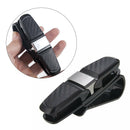 Car Auto Sun Visor Glasses Sunglasses Card Ticket Holder Clip Black Universal