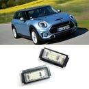 For MINI R50 R52 R53 1Pair LED Number License Plate Light Lamp Error Free