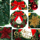 Christmas Wreath Christmas Wreaths for Front Door Outdoor Hanger Decorative G2V4