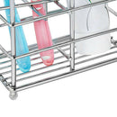 Stainless Steel Bathroom Toothbrush Holder Toothpaste Holder Stand Vertical