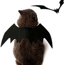 2x Pet Cat Bat Wings Kittens Black Bat Transfiguration Halloween Cat Costume