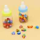 New 50pcs Lot Mini Cute Cartoon Rubber Pencil Eraser For Pupils Education QHU