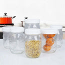 Regular Mouth Lids for Mason Jar Lids Plastic Storage Caps for Mason Cannin
