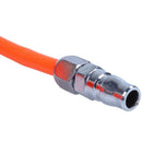 6 Meters Length 8mm x 5mm Spiral Polyurethane Air Tube Orange Hose