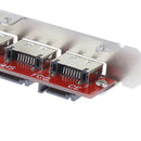 SATA to eSATA ESATA to SATA Adapter Card two-way 4 Port PCI Bracket card3C