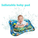 Inflatable Water Play Mat Infant Fun Tummy Time Kids Baby Activity Center E9J2