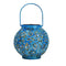 Solar LED Iron Art Lantern Light Outdoor Garden Yard Handheld Hanging Lamp A