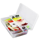 100pcs Fishing Lures Crankbaits Hooks Minnow Bass Baits Tackle Set Kits + Box