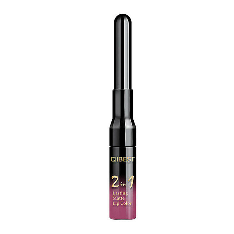 QiBest Lip Liner Pencil Lipgloss Lip Tint Makeup Lipstick Waterproof Nude L L6Q3