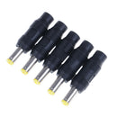5X Dc power 3.5mm x1.35mm female jack to 5.5x2.1mm male plug adapter connectorJR