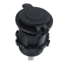 Motorbike Car Cigarette Lighter Socket Plug Power Outlet Waterproof