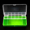 Lure 2 Layers ABS Transparent Cover Fishing Tackle Box Bait Storage Cases