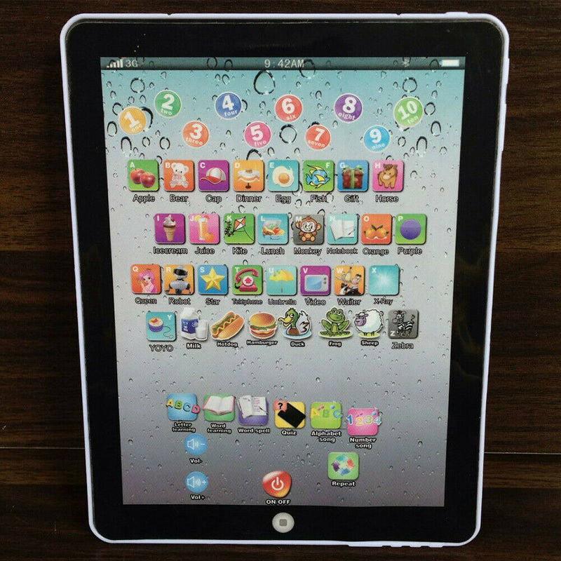 Tablet Toys Children Learning Machine Educational Kids Study Pad Boys Girls