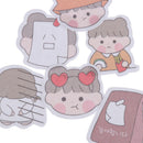 40x Cute Boxed Stickers Planner Scrapbooking Stationery Diary Stickers LabelJR