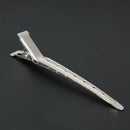 10pcs Hair Clips Hair Stainless Steel Hairdressing Sectioning Clips Clamp