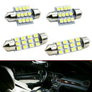 20pcs Mixed LED Car Light Bulb Interior Map Dome Trunk License Plate Lamps Kit