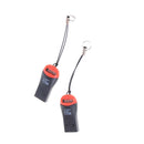 2Pcs Memory Card Reader Adapters To USB 2.0 Adapter For Mini SD SDHC SDXC LJ