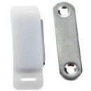 Magnetic Cupboard Cabinet Door Catch Magnet Holder Latch White Light Duty 1
