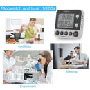 Magnetic Digital Kitchen Cooking Count Up Countdown Timer Flash Reminder
