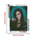 5D DIY Full Drill Diamond Painting Girl Embroidery Mosaic Craft Kits (W492)