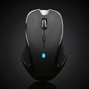 Wireless Mini Bluetooth 3.0 6D 1600DPI Optical Gaming Mouse Mice Laptop Black
