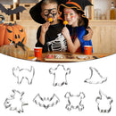 Mold Pastry Cookies Cookie Set Halloween Biscuit Stainless Cutter Steel Tools