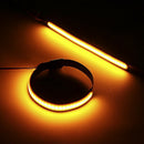 1Pc Motorcycle Fork Turn Signals Light Amber LED Strips For Clean Custom Look ME
