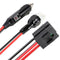 1.5m 30A 6Pin Short Wave Power Cable for Yaesu FT-857D/897D IC-725A/706 A