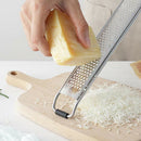 Zester Stainless Steel Grater Cheese Plastic Cover Long Handle with Rubber