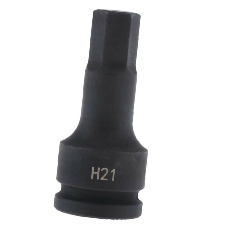 Hexagonal Bits With 3/4 "Impact Socket - 1pc Metric, Allen Screwdriver