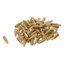 50 Pcs M3 Male x M3 Female 11mm Length Brass Screw Thread PCB Stand-off Spa P6G5