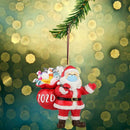 Christmas Tree Ornaments 2020 Santa Wearing Hanging Decor Creative Gifts -AU