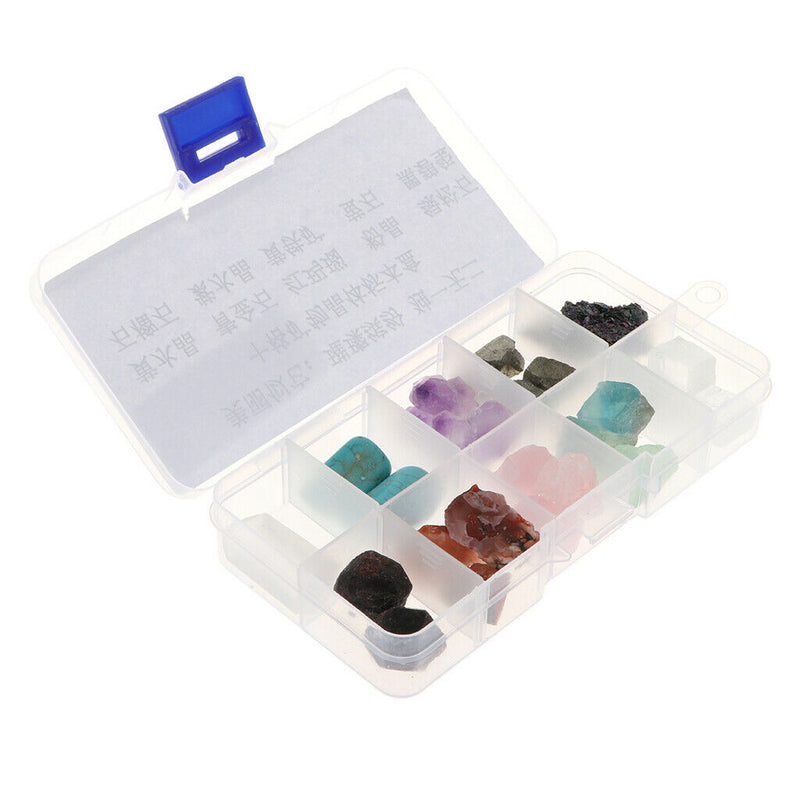 Box fo 10pcs Rock and Mineral Collection Kit for Kids | Rock Science Kit |