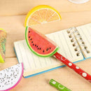 2PCS Novelty Fruit Plastic Pencil Sharpener Pencil Cutter School Supplies A G2W4