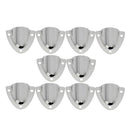 10pcs Marine Boat Yacht 316 Stainless Steel Midget Clam Wire