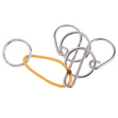 Chinese Rings Lock Puzzle IQ Brain Teaser