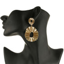 European And American Creative Models Exaggerated Irregular Round Hollow Ea