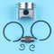 38Mm Piston & Rings 10Mm Pin Needle Bearing Kit Fit For Stihl Ms180 018 180