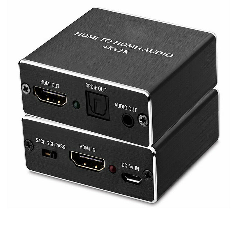 4K X 2K P HDMI To HDMI +SPDIF+Audio RCA Stereo Extractor Converter Splitter