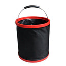 Collapsible Bucket Water Bag 12L Oxford Cloth Foldable Outdoor Camping Tra OTG