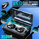 T10 TWS Wireless Bluetooth 5.0 Earphone Stereo Headset w/LED Display Charge Box