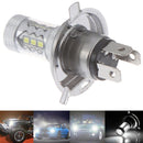 1Pc H4 9003 Fog Light LED Headlight 80W Hi/Lo 90W Beam Driving DRL Lamp White3C