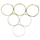 Irin 6Pcs Acoustic Guitar Strings Replacement Full(0.3-1.1Mm)Steel Core Cop